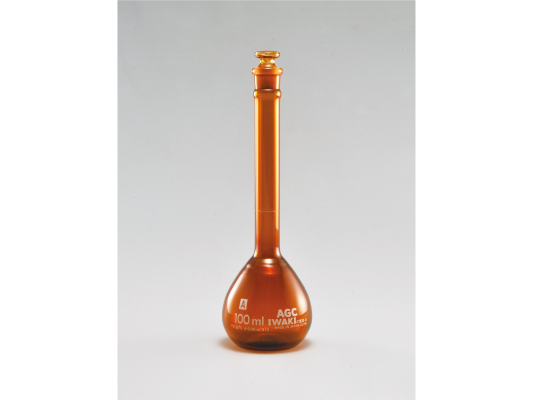 メスフラスコ(茶,ニューエクセレント)